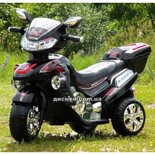 Детский мотоцикл M 0562 на аккумуляторе, черный